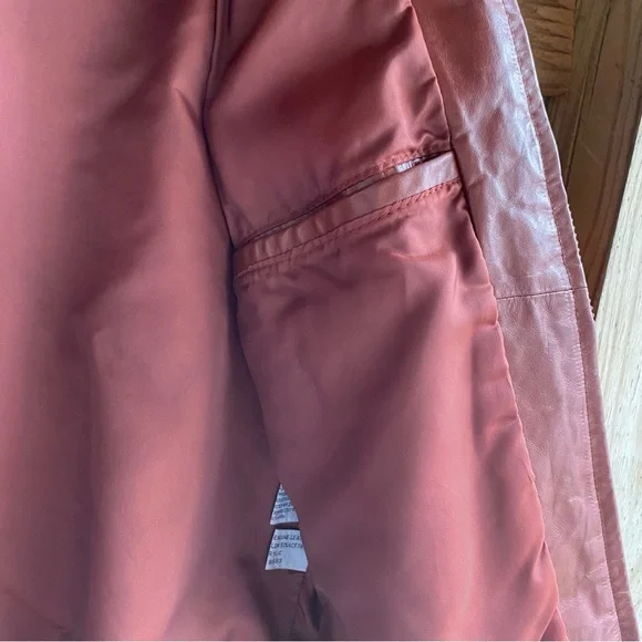 Members Only Brown Leather Jacket - Picture 11 of 15